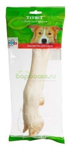 TiTBiT Лакомство для собак Нога баранья большая