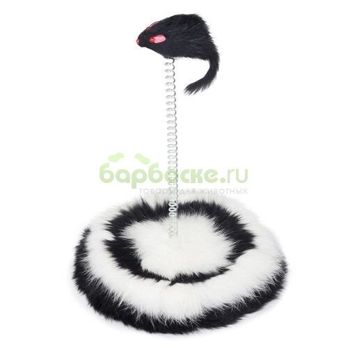 Triol Игрушка для кошек "Мышь на подставке"