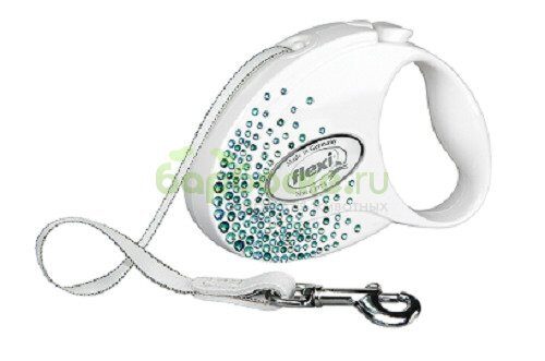 Flexi Рулетка "Glam Splash Ocean М" лента