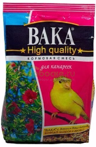 Вака High Quality Корм для канареек 500 г