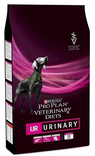 Pro Plan Veterinary Diets UR Urinary - Сухой диетический корм для собак при мочекаменной болезни 3 кг