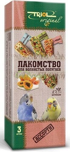 Triol Original Лакомство для волнистых попугаев Ассорти
