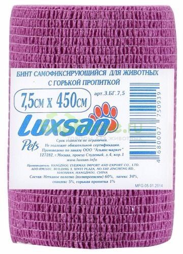 Luxsan Бинт самофиксирующийся с горькой пропиткой