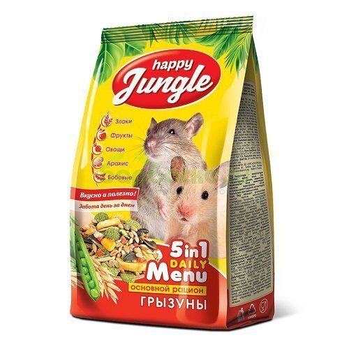 Happy Jungle Корм для Грызунов (универсал)