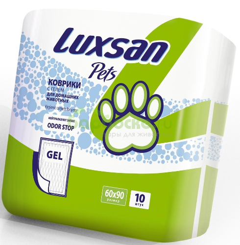 Luxsan Pets Premium GEL Коврики для домашних животных 60*90 см 10 шт