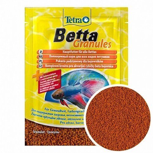 Tetra Betta Granules Корм для всех видов петушков (гранулы)