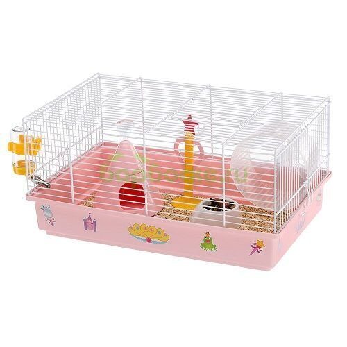 Ferplast Клетка "Criceti 9 Princess" для хомяков в комплекте с наклейками