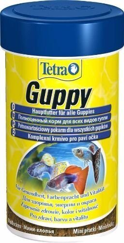 Tetra Guppy Основной корм для всех видов гуппи (хлопья) 250 мл
