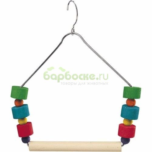 Ferplast "PA 4084" Качели - трапеция с игрушками для птиц