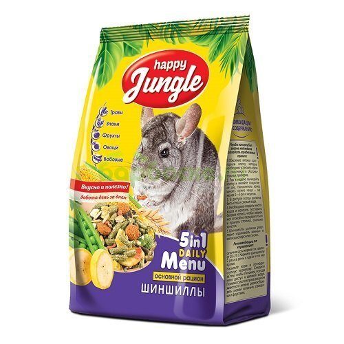 Happy Jungle Корм для Шиншилл