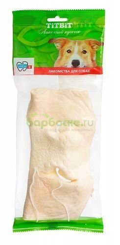 TiTBiT Лакомство для собак Нос говяжий бабочка