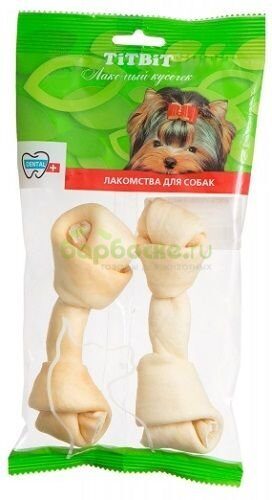 TiTBiT Лакомство для собак Кость узловая говяжья №4