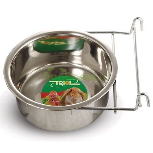 Triol Миска металлическая с держателем
