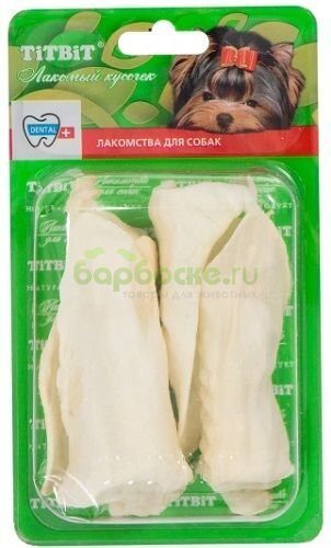 TiTBiT Лакомство для собак Ухо баранье Б2-L
