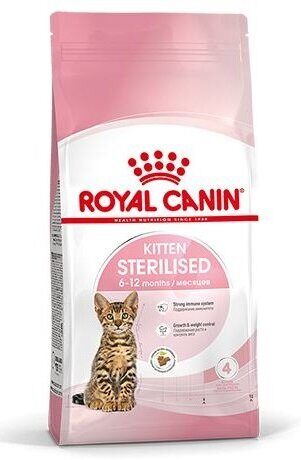 Royal Canin Second Age Kitten Sterilised Сухой корм для стерилизованных котят до 12 месяцев 2 кг